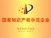 2020年，被评为国家知识产权示范企业